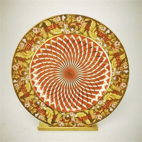 Versace Rosenthal 2012 Bright Christmas Designer Plate 